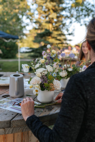 Flower Arranging Workshop + Farm Tour