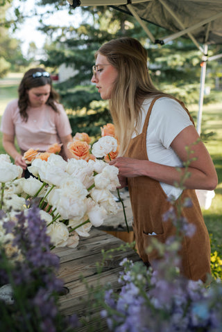 Flower Arranging Workshop + Farm Tour