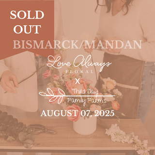 Flower Arranging Workshop + Farm Tour