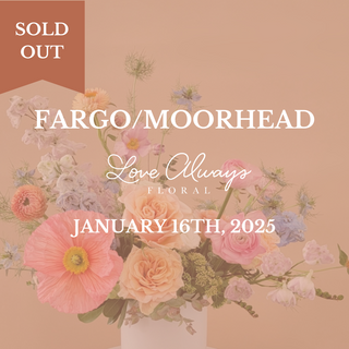 Garden Party Floral Design Workshop | Fargo/Moorhead