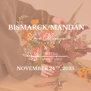 11/24/25 Thanksgiving Centerpiece Workshop | Bismarck/Mandan