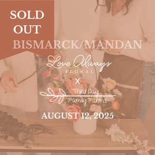 Flower Arranging Workshop + Farm Tour