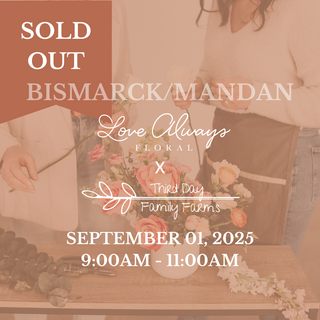 Flower Arranging Workshop + Farm Tour