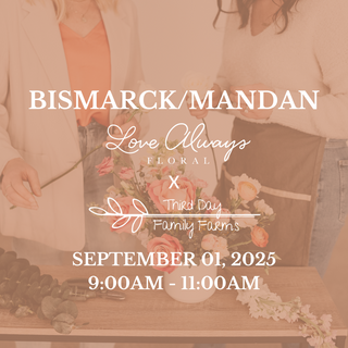 Flower Arranging Workshop + Farm Tour